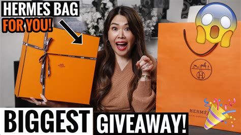 hermes bag giveaway 2021